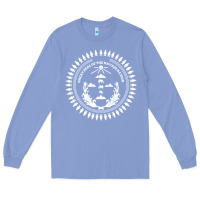 Colony Blue great seal of the navajo nation faded style design Long Sleeve Tee - linhVisuals