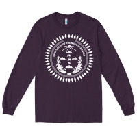 Plum great seal of the navajo nation faded style design Long Sleeve Tee - linhVisuals