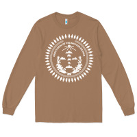 Toasted Coconut great seal of the navajo nation faded style design Long Sleeve Tee - linhVisuals