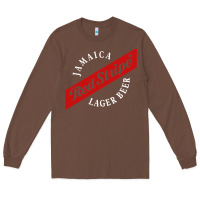 Chestnut jamaica red stripe lager beer Long Sleeve Tee - linhVisuals