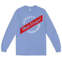 Colony Blue jamaica red stripe lager beer Long Sleeve Tee - linhVisuals