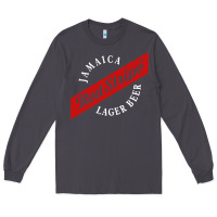 Smoke jamaica red stripe lager beer Long Sleeve Tee - linhVisuals