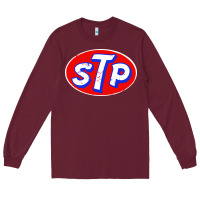 Burgundy S T P classic Long Sleeve Tee - linhVisuals