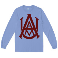 Colony Blue the-alabama-a&m-bulldogs-cute Long Sleeve Tee - linhVisuals