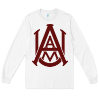 White the-alabama-a&m-bulldogs-cute Long Sleeve Tee - linhVisuals