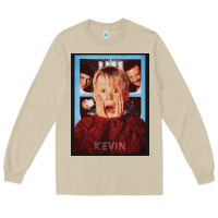 Mushroom home alone kevin Long Sleeve Tee - linhVisuals