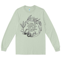 Matcha Lady Macbeth Shakespeare Quote Long Sleeve Tee - linhVisuals