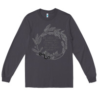 Smoke Lady Macbeth Shakespeare Quote Long Sleeve Tee - linhVisuals