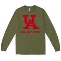 Army Green ursuline academy Long Sleeve Tee - linhVisuals