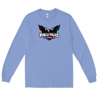 Colony Blue team america Long Sleeve Tee - linhVisuals