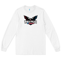 White team america Long Sleeve Tee - linhVisuals
