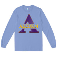Colony Blue Alcorn Athletics Long Sleeve Tee - linhVisuals