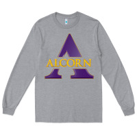 Heather Grey Alcorn Athletics Long Sleeve Tee - linhVisuals
