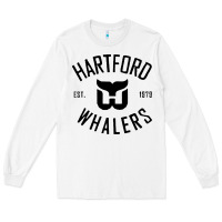 White hartford ice hockey 1979 Long Sleeve Tee - linhVisuals