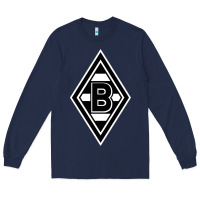 Navy #borussia #monchengladbach Long Sleeve Tee - linhVisuals