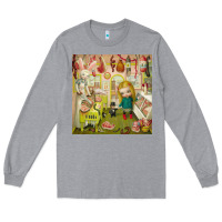 Heather Grey Mark Ryden - The Magic Sircus Long Sleeve Tee - linhVisuals