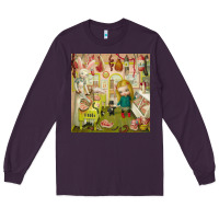 Plum Mark Ryden - The Magic Sircus Long Sleeve Tee - linhVisuals