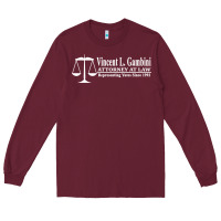 Burgundy my cousin vinny   vincent gambini Long Sleeve Tee - linhVisuals