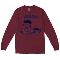 Burgundy i still miss glenn frey, vinyl collector fan design Long Sleeve Tee - linhVisuals