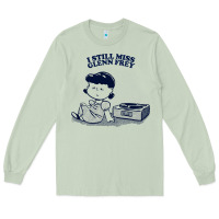 Matcha i still miss glenn frey, vinyl collector fan design Long Sleeve Tee - linhVisuals