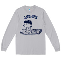 Moon Dust i still miss glenn frey, vinyl collector fan design Long Sleeve Tee - linhVisuals