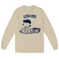 Mushroom i still miss glenn frey, vinyl collector fan design Long Sleeve Tee - linhVisuals