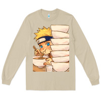 Mushroom Nar Manga Ruto Ramen Long Sleeve Tee - linhVisuals