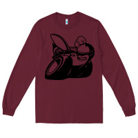 Burgundy Scat pack Long Sleeve Tee - linhVisuals