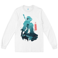White Nier Automata Long Sleeve Tee - linhVisuals