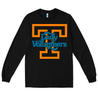 Black tennessee lady volunteers Long Sleeve Tee - linhVisuals
