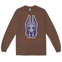 Chestnut Ualbany Great Danes Long Sleeve Tee - linhVisuals