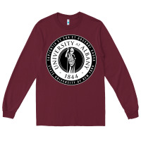 Burgundy University Albany Suny Long Sleeve Tee - linhVisuals