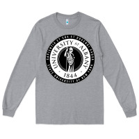Heather Grey University Albany Suny Long Sleeve Tee - linhVisuals