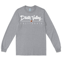 Heather Grey death valley ca sweatshirt Long Sleeve Tee - linhVisuals