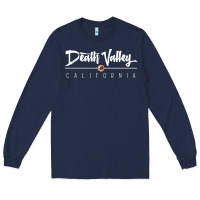 Navy death valley ca sweatshirt Long Sleeve Tee - linhVisuals