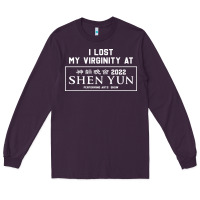 Plum i lost my virginity at shen yun 2022   t shirt Long Sleeve Tee - linhVisuals