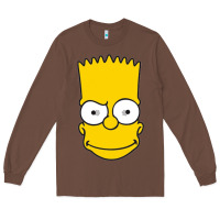 Chestnut kartun bart simpson mask Long Sleeve Tee - linhVisuals
