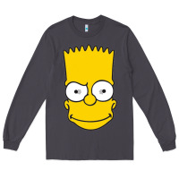 Smoke kartun bart simpson mask Long Sleeve Tee - linhVisuals