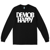 Black demob happy 1 Long Sleeve Tee - linhVisuals