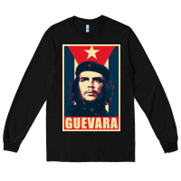 Black guevara Long Sleeve Tee - linhVisuals