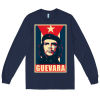 Navy guevara Long Sleeve Tee - linhVisuals