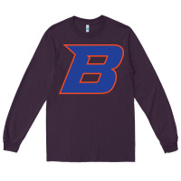 Plum new-boise-state Long Sleeve Tee - linhVisuals