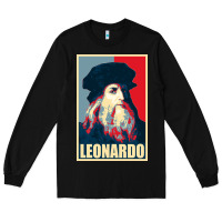 Black leonardo Long Sleeve Tee - linhVisuals