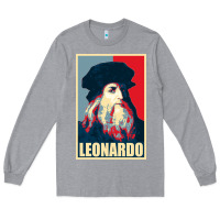 Heather Grey leonardo Long Sleeve Tee - linhVisuals