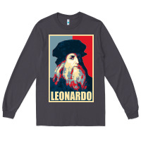 Smoke leonardo Long Sleeve Tee - linhVisuals