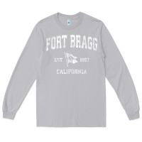 Moon Dust fort bragg california ca vintage boat anchor flag design tee Long Sleeve Tee - linhVisuals