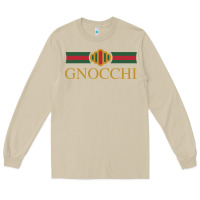 Mushroom Gnocchi Classic Fashion Parody Pasta Noodles Italian Long Sleeve Tee - linhVisuals