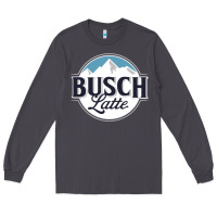 Smoke BUSCH LATTE COOL Long Sleeve Tee - linhVisuals