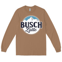 Toasted Coconut BUSCH LATTE COOL Long Sleeve Tee - linhVisuals