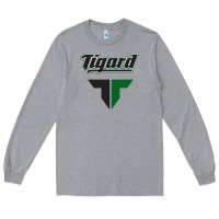 Heather Grey tigard high school Long Sleeve Tee - linhVisuals